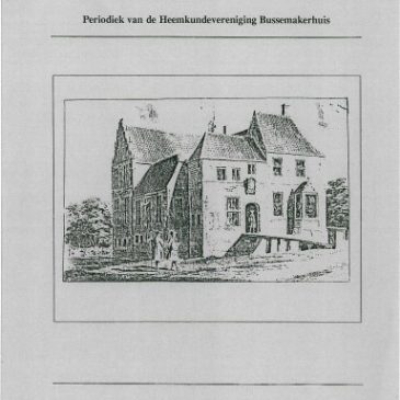 Boorn & Boerschop 1995-01: Inhoudsopgave