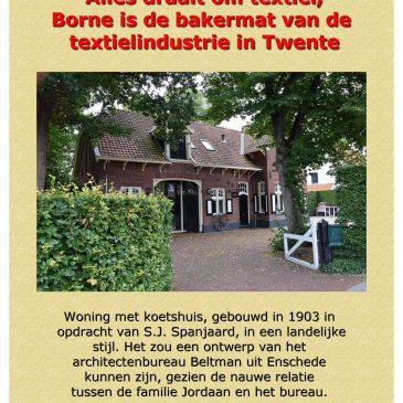 Fotopanelen Spanjaard fabrieken: 22 – Woning met Koetshuis