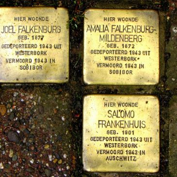 Stolpersteine Borne Steentjes: De familie Falkenburg – Meent 24