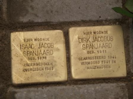 Stolpersteine Borne Steentjes: De familie Spanjaard – Stationsstraat 72