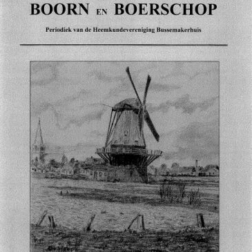 Boorn & Boerschop 2004-01: Inhoudsopgave