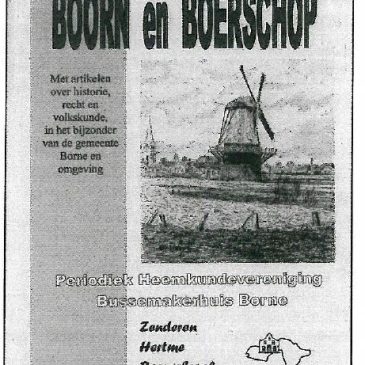 Boorn & Boerschop 2005-01: VAN DE REDACTIE