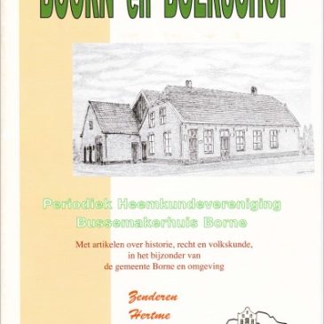 Boorn & Boershop 2007-01: Inhoudsopgave