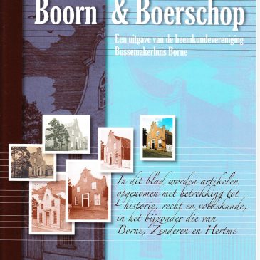 Boorn & Boerschop 2008-03: Inhoudsopgave