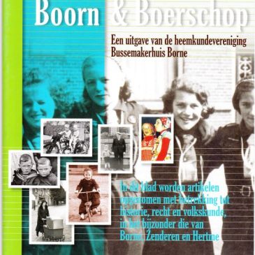 Boorn & Boerschop 2009-01: Inhoudsopgave