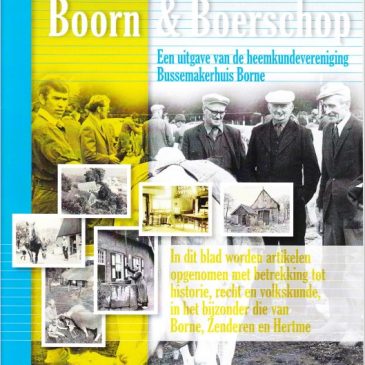 Boorn & Boerschop 2010-01: Inhoudsopgave