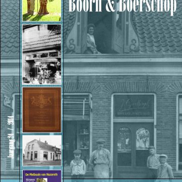 Boorn & Boerschop 2014-01: Inhoudsopgave